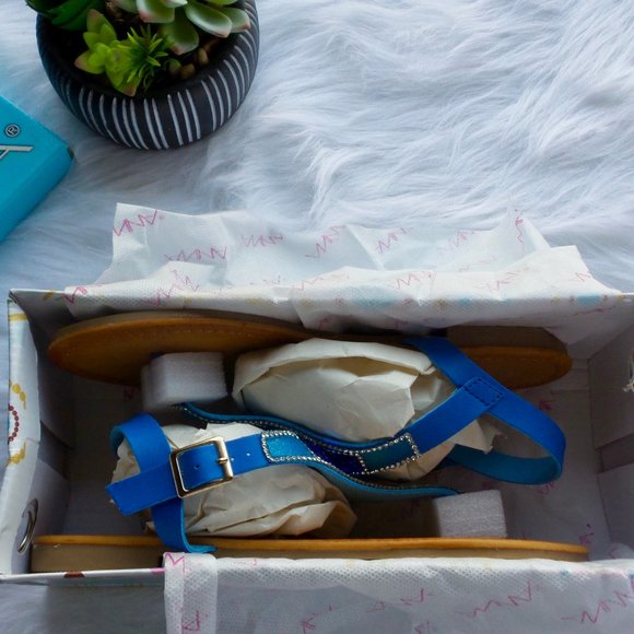 *SOLD* Jeweled Sandals - Picture 6 of 6